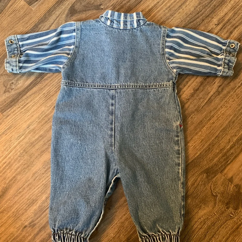 Vintage krickets denim jumper - Picture 3 of 7